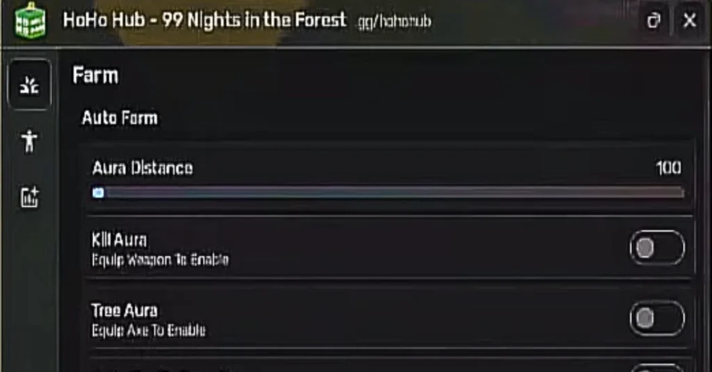 Auto Farm, Kill Aura, Bring Items