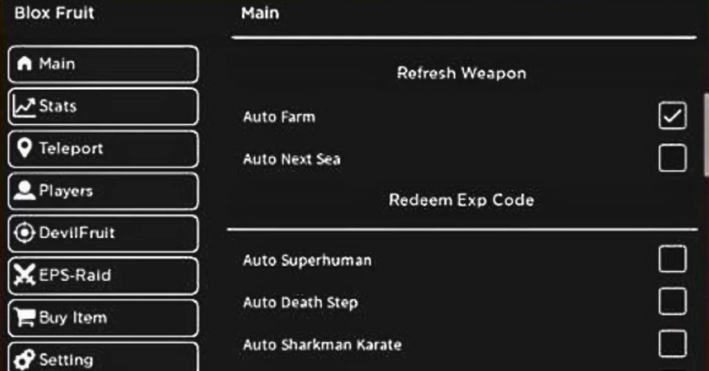 Blox Fruits – Auto Farm Script